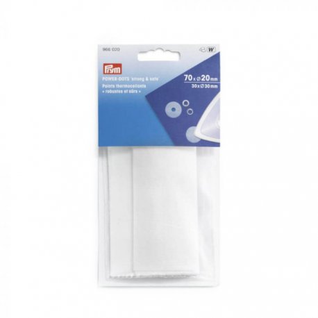 PRYM POWER-DOTS STERK EN VEILIG WIT 966.020