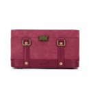 DELLA Q TRAIN CASE 30,5X15,3X12,7CM ROOD 22249