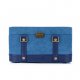 DELLA Q TRAIN CASE 30,5X15,3X12,7CM INDIGO 22252