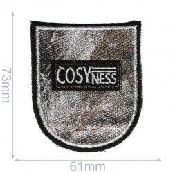 Applicatie COSYNESS zwart wapen met veren