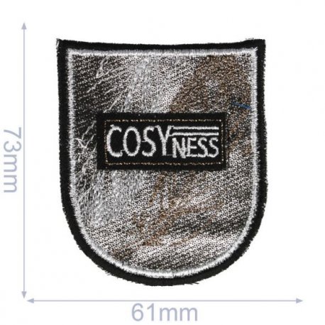 Applicatie COSYNESS zwart wapen met veren
