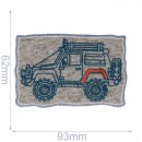 5x Applicatie Jeep vanaf de zijkant