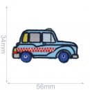 5x Applicatie London Taxi blauw
