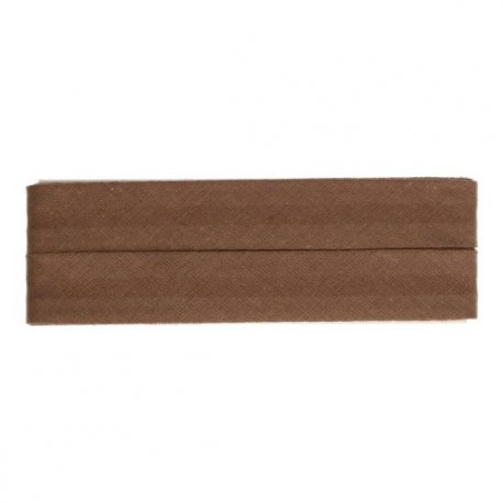 Dox Biaisband katoen 20mm  63505-20 Bruin 881