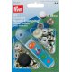5x10 Drukknopen set Prym Sport/Camping 15mm zilver