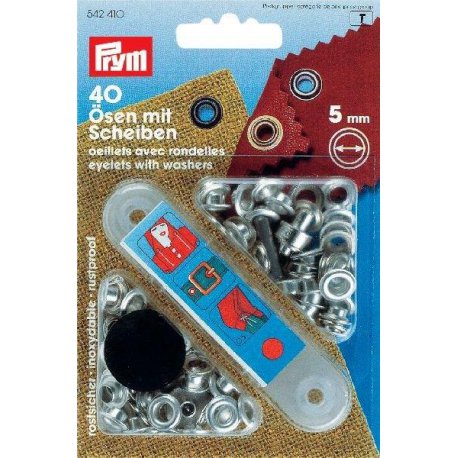 Prym Ring/schijf MS zilverkl. 5mm