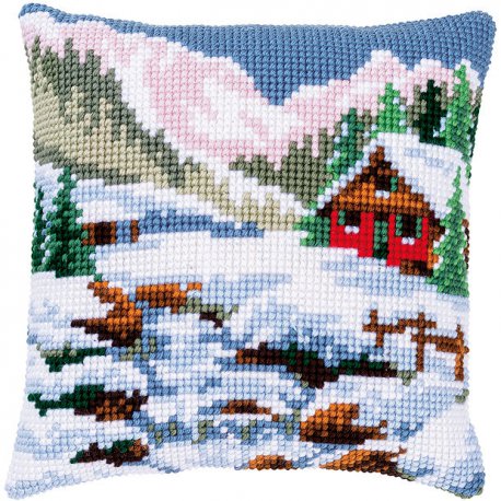KRUISSTEEKKUSSEN KIT WINTERLANDSCHAP PN-0150836