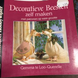 Boekje Decoratieve Beesten Zelf maken