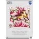 KRUISSTEEKKUSSEN KIT VOGELTJES TUSSEN MAGNOLIA PN-0191035