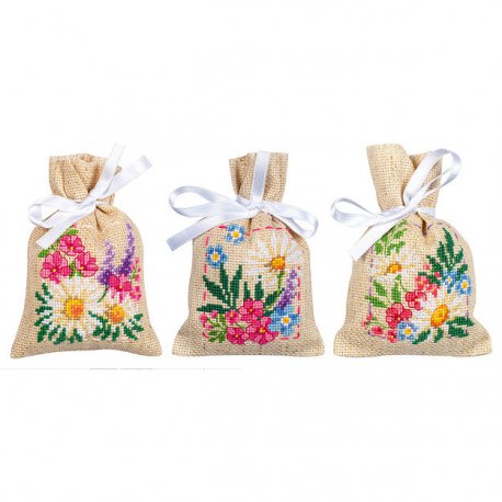 KRUIDENZAKJE KIT LENTEBLOEMEN SET VAN 3  PN-0196584