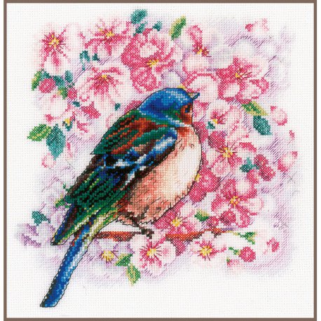 TELPAKKET KIT VOGEL TUSSEN BLOESEM PN-0147275