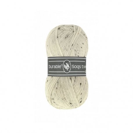 Durable Soqs tweed 	010.91 Ivory 326