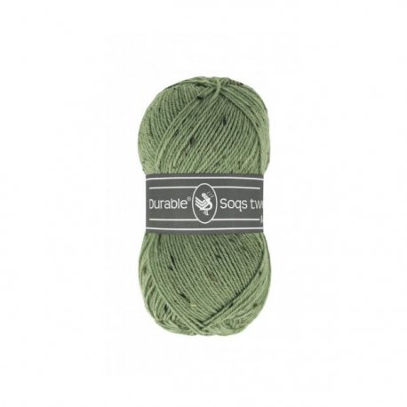 Durable Soqs tweed 	010.91 Saxon Green 424