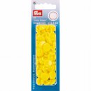 5x30 stuks PRYM DRUKKNOPEN 12,4MM LICHTGEEL 393.107