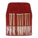 SEEKNIT SHIROTAKE BREINAALDEN SET BAMBOO 23CM ROOD KA59554-22