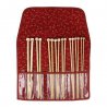 SEEKNIT SHIROTAKE BREINAALDEN SET BAMBOO 23CM ROOD KA59554-22