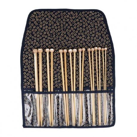 SEEKNIT SHIROTAKE BREINAALDEN SET BAMBOO 23CM BLAUW KA59554-26