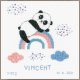 TELPAKKET KIT PANDA OP REGENBOOG PN-0191636