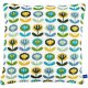 SPANSTEEKKUSSEN KIT BLOEMEN  PN-0153760