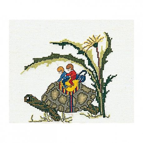 Thea G.Schildpad op Aida of Linnen