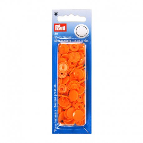 Prym ColorSnaps rond oranje 022.393140