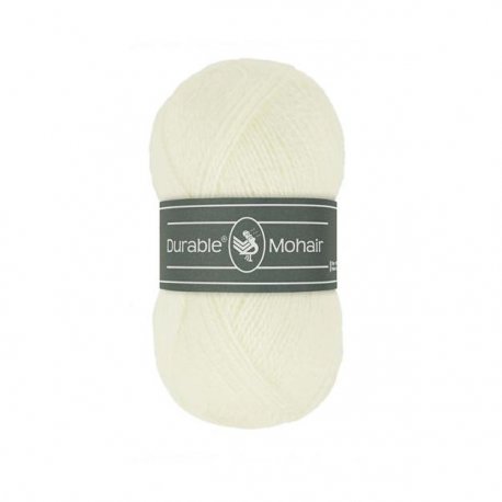Durable Mohair 010.94 50 gram - 190 meter kleur 326 Ivory