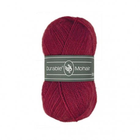 Durable Mohair 010.94 50 gram - 190 meter kleur 222 Bordeaux