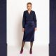 POLYESTER SATIN STRETCH 205083 Blauw 5026