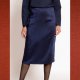 POLYESTER SATIN STRETCH 205083 Brique 5008