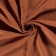 GEWEVEN VISCOSE LINNEN STOF SLUB EFFEN 13579 BRIQUE 056