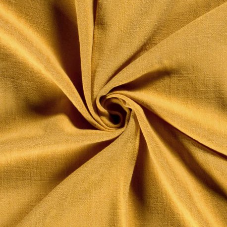 Viscose Linnen Uni 13579 Oker 034