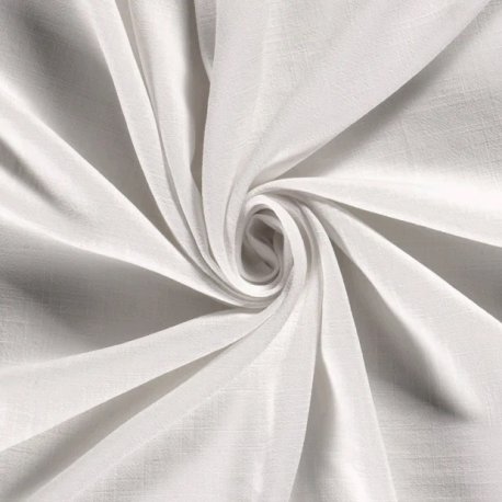 Viscose Linnen Uni 13579 Wit 050