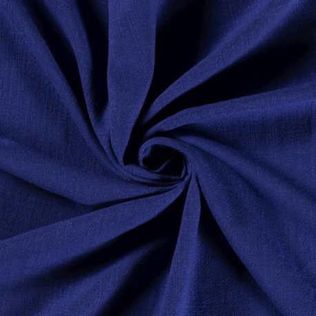 Viscose Linnen Uni 13579 Kobalt 005