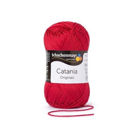 Catania 50 gr Schachenmayr Kleur 424 Kirsche