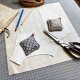 COHANA YUZEN LEREN PAPIERGEWICHT NATUREL 45-267