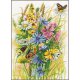 TELPAKKET KIT WILDE BLOEMEN EN VLINDERS  PN-0199708