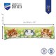 KRUISSTEEKTOCHTMAT KIT KATTEN TUSSEN MADELIEFJES  PN-0194686