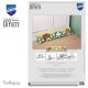 KRUISSTEEKTOCHTMAT KIT KATTEN TUSSEN MADELIEFJES  PN-0194686
