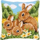 KRUISSTEEKKUSSEN KIT KONIJNEN PN-0009100