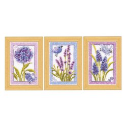 MINIATUUR KIT VOGEL MET BLOEMEN SET VAN 3 PN-0143718