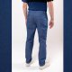 Stof voor Broek model 1 uit Knipmode maart 2023 Jeans Denim Spijkerstof Stretch uni 02194V Blauw 036