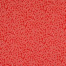 Viscose met rondjes 202137 rood wit 3100