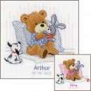 Aida TELPAKKET KIT BEERTJE, KONIJN EN HONDJE PN-0021666