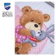 Aida TELPAKKET KIT BEERTJE, KONIJN EN HONDJE PN-0021666