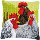 KRUISSTEEKKUSSEN KIT HAAN EN KIPPEN PN-0149808