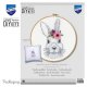 BORDUUR KIT KONIJNTJE MET BLOEMEN PN-0170650