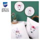 BORDUUR KIT KONIJNTJE MET BLOEMEN PN-0170650