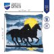 KRUISSTEEKKUSSEN KIT PAARDEN IN HET MAANLICHT PN-0171755