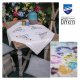 TAFELKLEED KIT ALLIUM IN BLAUW EN PAARS PN-0198085