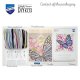 KRUISSTEEKKUSSEN KIT VLINDER TUSSEN BLOEMEN  PN-0199095
